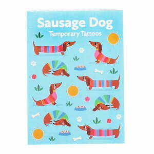 Tatuaże dla dzieci Sausage Dog – Rex London obraz