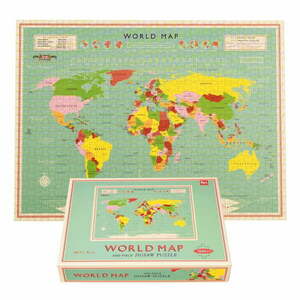 Puzzle (liczba elementów 1000) World Map – Rex London obraz