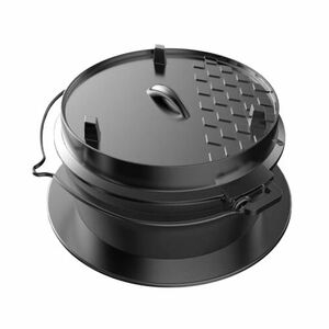 Tepro 8230 Garnek żeliwny z pokrywką Dutch Oven, 6 l obraz