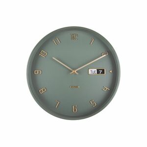 Karlsson 5953GR design zegar ścienny 30 cm , zielony dżungla obraz