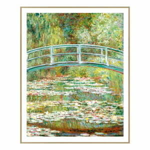 Obraz 40x50 cm Monet: Japanese Footbridge – knor obraz