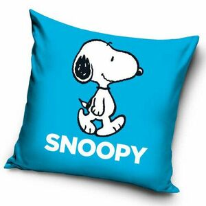 Poszewka na poduszkę Snoopy Blue, 40 x 40 cm obraz