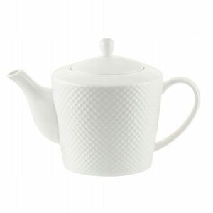 Dzbanek do herbaty porcelanowy 1, 3 litra Bari White Villa Italia obraz