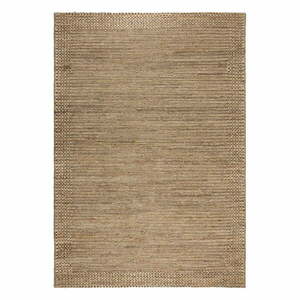Naturalny dywan z kenafu tkany ręcznie 200x290 cm Drew Border – Flair Rugs obraz