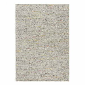 Kremowy dywan z mieszanki wełny tkany ręcznie 80x150 cm Minerals – Flair Rugs obraz