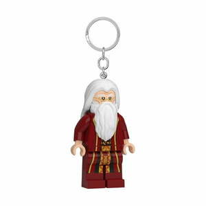 Czerwony breloczek z latarką Harry Potter Professor Dumbledore – LEGO® obraz