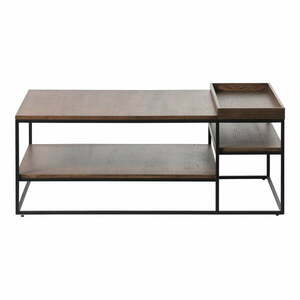 Brązowy stolik 70x120 cm Rivoli – Unique Furniture obraz