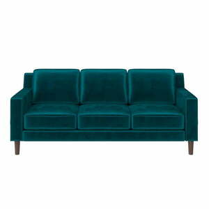 Zielona aksamitna sofa 83 cm Brynn – Støraa obraz