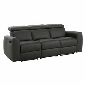 Brązowa sofa z imitacji skóry 216 cm Capena – Støraa obraz