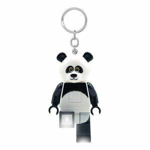 Czarno-biały breloczek z latarką Iconic Panda – LEGO® obraz