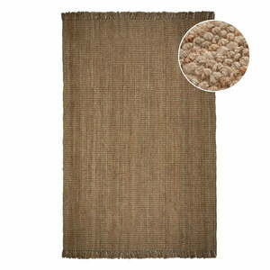 Brązowy dywan z juty Flair Rugs Jute, 160x230 cm obraz