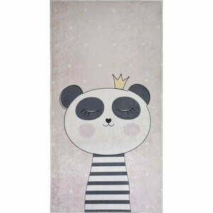 Jasnoróżowy dywan dziecięcy 80x150 cm Princess Panda – Vitaus obraz