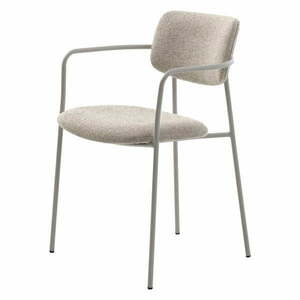Kremowe krzesło Zama – Unique Furniture obraz