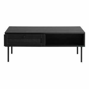 Czarny stolik 60x110 cm Pensacola – Unique Furniture obraz