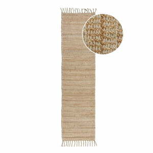 Naturalny chodnik 60x230 cm Levi – Flair Rugs obraz