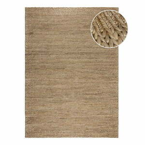 Naturalny dywan z kenafu tkany ręcznie 120x170 cm Drew Border – Flair Rugs obraz