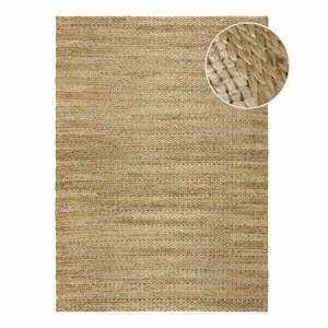 Naturalny dywan z kenafu tkany ręcznie 120x170 cm Drew Stripe – Flair Rugs obraz