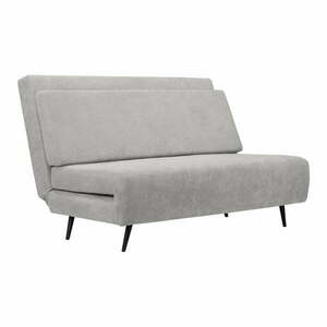 Jasnoszara rozkładana sofa 87 cm Mallory – Støraa obraz