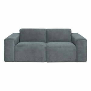 Szara sztruksowa sofa 202 cm Sting – Scandic obraz