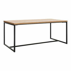 Stół z blatem w dekorze dębu 90x180 cm Rivoli – Unique Furniture obraz