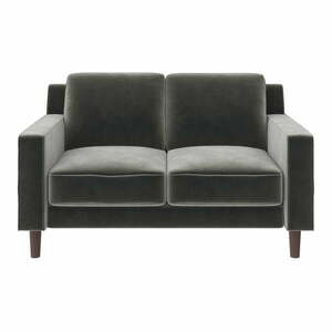 Szara aksamitna sofa 83 cm Brynn – Støraa obraz