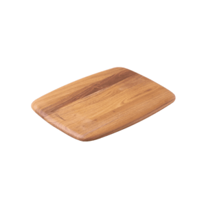 Deska do krojenia duża Teak 35.6 x 27.9 x 1.9 cm - GAYA Wooden obraz