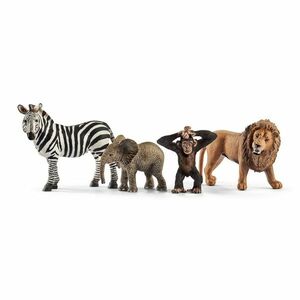 Schleich 42387 Dzikie zwierzęta, 4 szt. obraz