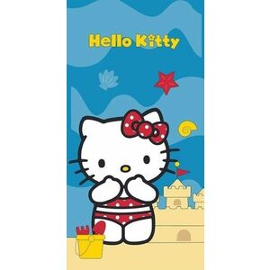 Ręcznik plażowy (plecak), Hello Kitty, 70 x 140 cm obraz