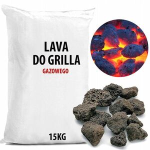 Lawa Wulkaniczna do Grilla Gazowego Lava 15KG obraz