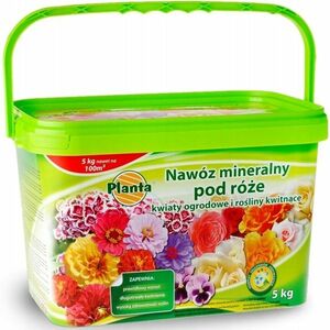 Nawóz Mineralny 5kg Pod Róże I Kwiaty Ogrodowe Do Róż Kwiatów Dalii Cynii obraz