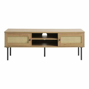 Szafka pod TV w dekorze dębu w naturalnym kolorze 120x43 cm Pensacola – Unique Furniture obraz