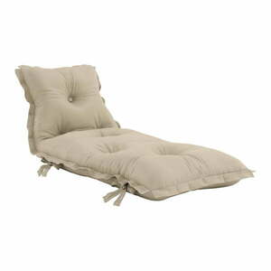 Beżowy wielofunkcyjny futon odpowiedni na zewnątrz Karup Design OUT™ Sit&Sleep Beige obraz