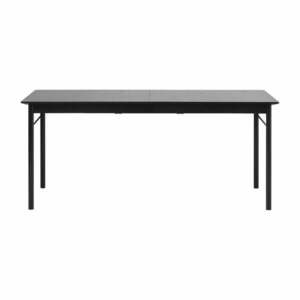 Czarny stół 95x180 cm Savona – Unique Furniture obraz