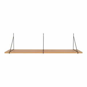 Półka w dekorze jesionu w naturalnym kolorze 120 cm Chiba – House Nordic obraz