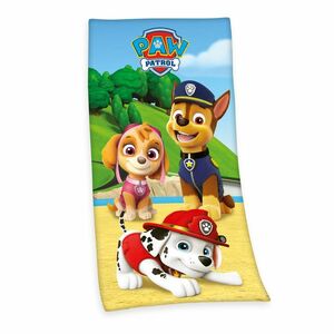 Ręcznik kąpielowy Paw Patrol Na plaży, 75 x 150 cm obraz