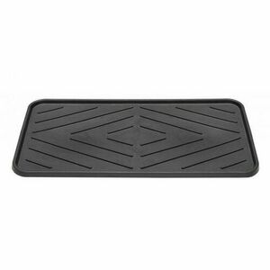 Ociekacz na buty Boot tray medium, 35 x 63 cm, czarny obraz