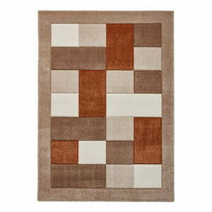 Beżowo-czerwony chodnikThink Rugs Brooklyn, 60x230 cm obraz