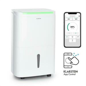 Klarstein DryFy Connect 50 Smart, osuszacz powietrza, WiFi, kondensacyjny, 50 l/doba, 45-55 m², biały obraz