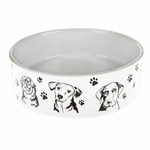 Ceramiczna miska dla psa Dogs, 15 x 5 cm obraz