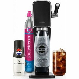 SodaStream Art Black Pepsi Zero Mpack Ekspres do wody gazowanej obraz