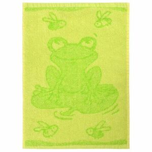 Ręcznik dziecięcy Frog green, 30 x 50 cm obraz