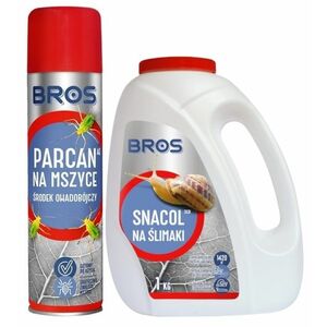 Bros Preparat Proszek Na Ślimaki Snacol 1kg Spray Na Mszyce Parcan 400ml obraz