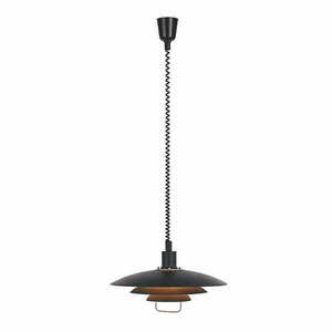 Czarna lampa wisząca Markslöjd Kikrenes, ø 48 cm obraz