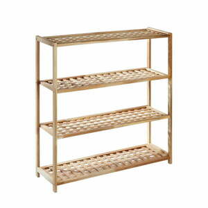 Szafka na buty z drewna orzecha Premier Housewares Shoe Rack, 79x80 cm obraz