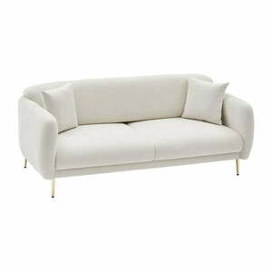 Biała rozkładana sofa 210 cm Simena – Balcab Home obraz