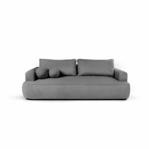 Szara rozkładana sofa z materiału bouclé 247 cm Quinoa – Bonami Selection obraz