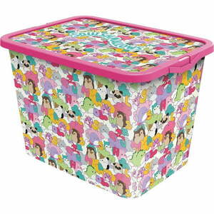 Plastikowy pojemnik dziecięcy 40x29x27 cm Stor – SQUISHMALLOWS obraz