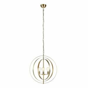 Lampa wisząca Markslöjd Orbit Pendant Antique 3L obraz