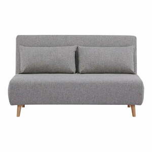 Szara rozkładana sofa 140 cm Marlow – House Nordic obraz