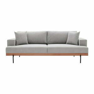 Jasnoszara sofa 227 cm Liva – Balcab Home obraz